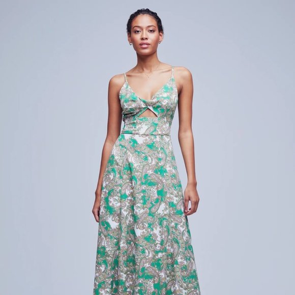 L'AGENCE Resort Wear Maxi Porter Dress - Picture 1 of 10
